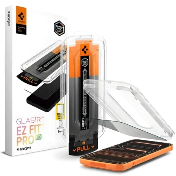 Spigen Glas.TR EZ Fit Pro Privacy / Ochranné sklo / Apple iPhone 16 Pro Max 17 Pro Max