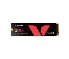 VERBATIM SSD Vi5000 Internal PCIe NVMe M.2 SSD 512GB , W2500/ R 5000 MB/s EDF_714544