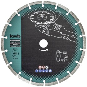 Kwb 798840 diamantový řezný kotouč Průměr 230 mm Ø otvoru 22 mm 1 ks