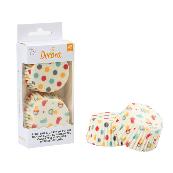 Košíčky na muffiny baby 36 ks Decora Košíčky na muffiny baby 36 ks Decora
