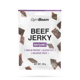 Sušené maso Beef Jerky - GymBeam (teriyaki, 50 g) (35542-6-50g-teriyaki)