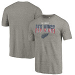 Fanatics Pánské Tričko Detroit Red Wings Freedom Tri-Blend Velikost: