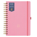 Busy B Diář Busy Life Pink na 17 měsíců 2025/2026, růžová barva, papír