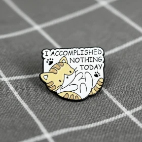 Pinarna.cz Kočička - I accomplished nothing today / Dnes jsem nic nedokázal(a)