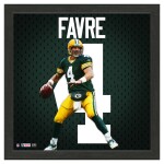 Obraz Green Bay Packers NFL Brett Favre #4 Impact Jersey