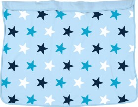 Dooky Blanket deka 70x85 cm - Baby Blue/Blue Stars