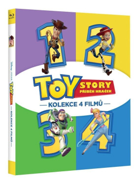 Toy Story: Příběh hraček kolekce 1.-4. 4BD