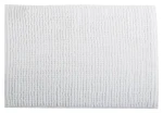 MSV CHENILLE koupelnová předložka 60 x 90 cm bílá / mikrovlákno / protiskluzová