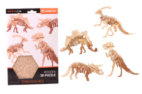 Puzzle 3D dřevěné Dinosaurus - Kara