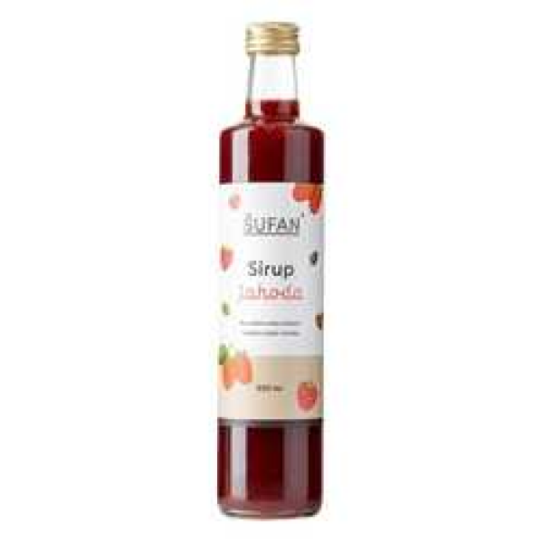 Šufan & Sirupárna Jahodový sirup 500 ml