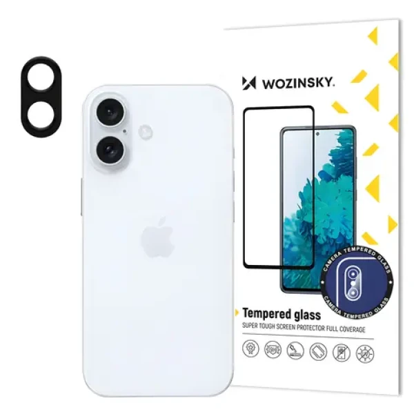 Wozinsky Ochranné sklo fotoaparátu iPhone 16 / Ochranné sklo / Tvrzené sklo 9H