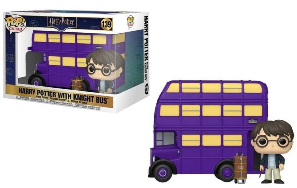 Funko POP Rides: Harry Potter - Harry Potter with Knight Bus #139