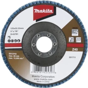 Makita D-63781 Lamelový kotouč 125 x 22.23 mm / Z40 (D-63781)
