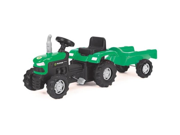 Šlapací traktor s vozíkem BUDDY TOYS BPT 1013 57000765