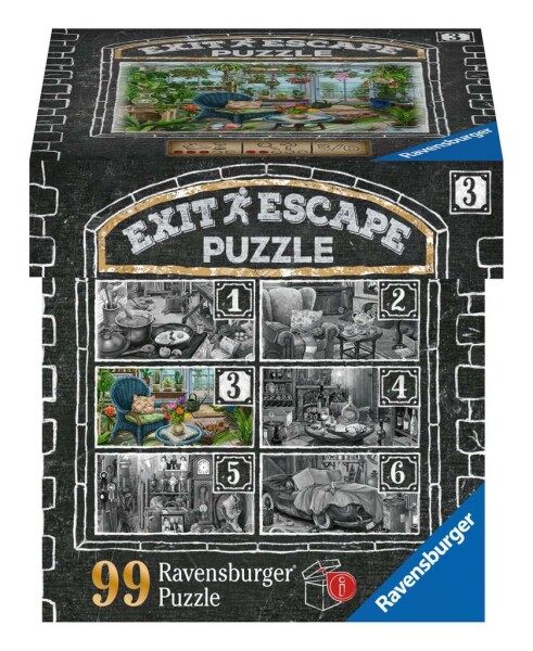 Ravensburger Exit Puzzle: Zimní zahrada