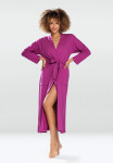 DKaren Housecoat Melissa Fuchsia