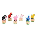 Small foot Mačkací figurka Zvířátka z farmy 1 ks (LE10690-1)