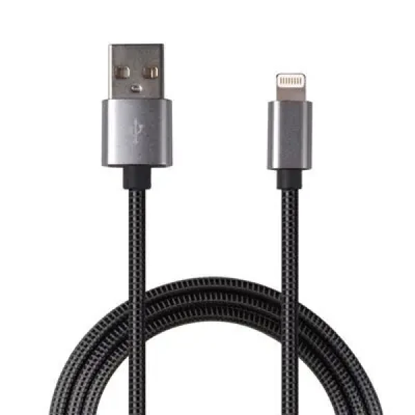 2GO Luxury / Nabíjecí a datový kabel / USB - Lightning / kovové konektory / 1 m (795810)