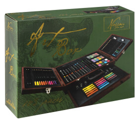 Sada pro malíře Nassau v dřevěném kufříku 103 ks - Craft Creative