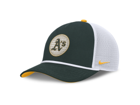 Nike Pánská kšiltovka Oakland Athletics MLB Primetime Dri-Fit Rise Structured 5 Panel Trucker Cap Velikost: M/L