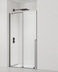 Sprchové dveře 140 cm SAT Xmotion PVD Gun metal SATBWIXM140NIKAGM SATBWIXM140NIKAGM