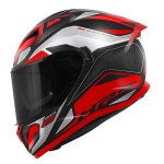 Přilba Givi 50.8F Brave matná černá-titanová-červená (Bvbr)