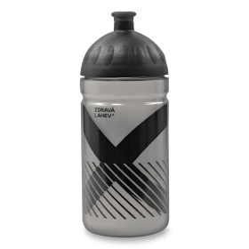 R&B Zdravá lahev 0,5l - SPORT XO černá + náhradní zátka