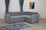 Nábytek VACULÍK Rohová sedačka DITA - s rovným zakončením + 5 polštářů