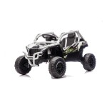 Mamido Dětské elektrické autíčko Buggy Kawasaki TERYX KRX1000 24V šedé