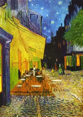 ENJOY Puzzle Vincent Van Gogh: Terasa kavárny v noci