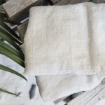 Meraki Nahřívací polštářek Meraki – větší, béžová barva, textil