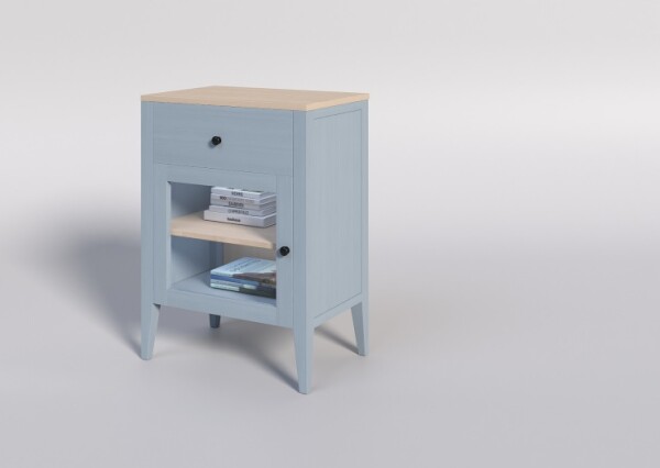 ARTEN (NANO Systems s.r.o.) Buková komoda TALO-KT7 (Šedá)