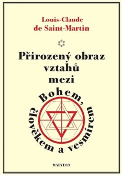 Přirozený obraz vztahů mezi Bohem, člověkem a vesmírem - Louis Claude de Saint Martin