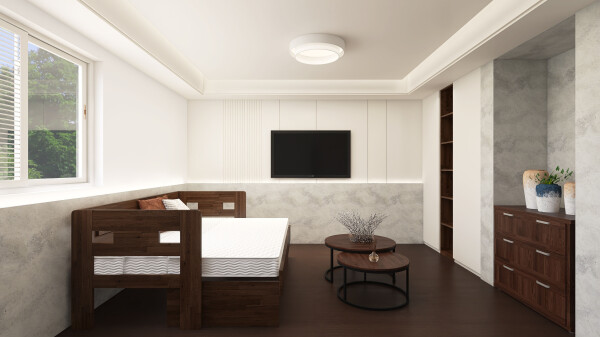 HP-Nábytek Jednolůžko TARA Twin BUK s roštem - rozkládací ROZMĚR: 90 x 200 cm (pravý)