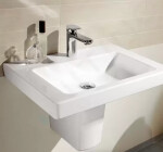 VILLEROY & BOCH - Subway 2.0 Umyvadlo s přepadem, 650x470 mm, s CeramicPlus, alpská bílá 711365R1