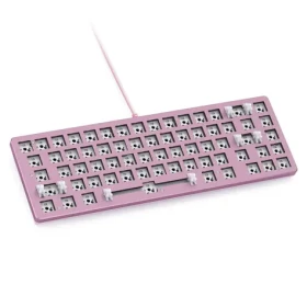 Glorious GMMK 2 Compact barebone ANSI růžová / herní 65% TKL / bez spínačů / USB-C / ANSI layout / RGB / 1.8m (GLO-GMMK2-65-RGB-P)