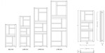 Instalprojekt - Koupelnový radiátor MONDRIAN černá barva - Barva - Černá , Doporučená topná tyč (W) - 400, Rozměr A - 40, Rozměr C - 115, Skutečný rozměr radiátoru (v mm) - 400 x 1140 mm, Typ připojení - Středové 50 mm RADMON401131SP