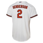 Nike Dětský dres Baltimore Orioles MLB Gunnar Henderson #2 Replica Bílá (YOUTH)