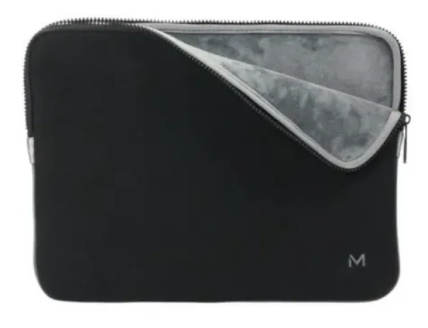 Mobilis Skin Sleeve 12.5-14" černá šedá / Pouzdro na notebook / Paměťová pěna / Odolné proti poškrábání a nárazu (049016)