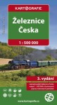 Železnice Česka 1 : 500 000, 3. vydání