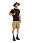 ICEBREAKER Mens Mer 125 Cool-Lite Sphere SS Tee Across, Black velikost: XXL