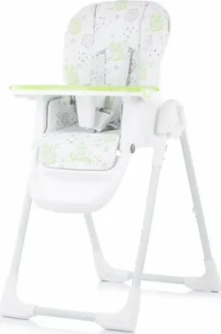 CHIPOLINO Jídelní židlička Sweety Lime / od 6 měsíců do 3 let (148950)