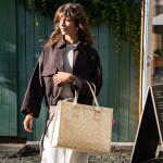 Stylová kabelka Reisenthel Daily Shopper Leo vanilla