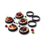 Cesil Cesil Pečicí perforované ráfky na tartaletky 8 cm (6 ks)