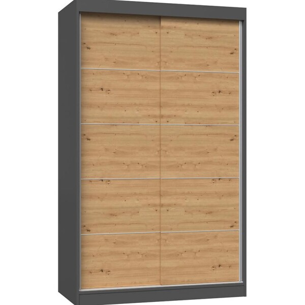 Skříň Iga 120 antracit/artisan C