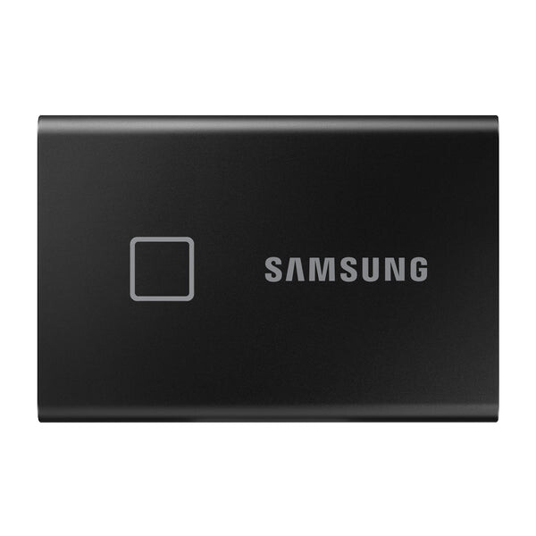 SAMSUNG T7 Touch Externí SSD disk 2TB černá / Externí SSD / R: 1050 MBs W: 1000MBs / USB-C / 3y (MU-PC2T0K/WW)