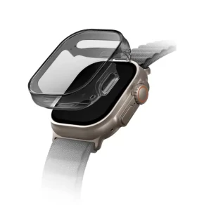 Pouzdro UNIQ Garde Hybrid TPU+PC Apple Watch Ultra (49mm) kouřové