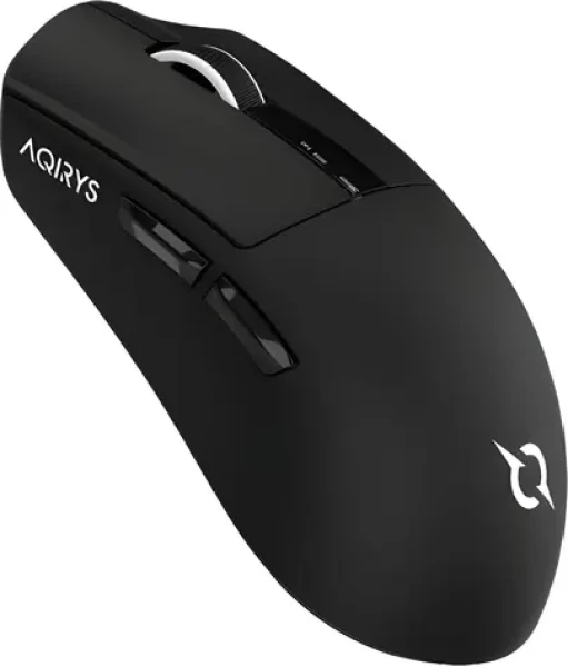 Aqirys ZEPHYR černá / Bezdrátová herní myš / optická / 26000 DPI / dual mode (bezdrátová/drátová) (AQRYS_ZEPHYRBK)