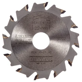 DT1306 DeWALT drážkovací kotouč pro lamelovací frézku DW682K