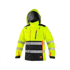 CXS Bunda BENSON výstražná zateplená žluto-černá b1/10 - CN-1110-079-160-92